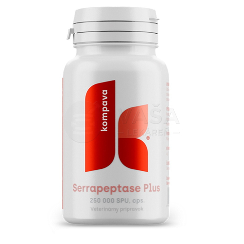 Kompava Serrapeptase Plus 250 000 S.P.U.