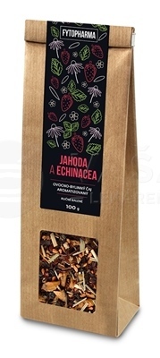 Fyto Ovocno-bylinný čaj Jahoda &amp; Echinacea sypaný
