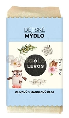 Leros Detské mydlo Olivový &amp; Mandľový olej