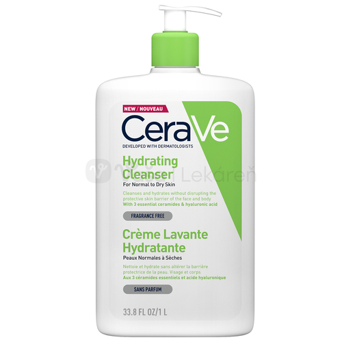CeraVe Hydratačná čistiaca emulzia na normálnu až suchú pokožku