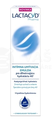 Lactacyd Pharma Prípravok na intímnu hygienu pre dlhotrvajúcu hydratáciu 40+