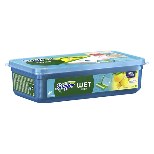 Swiffer Wet Náhradné vlhčené utierky na mop Citrus Fresh