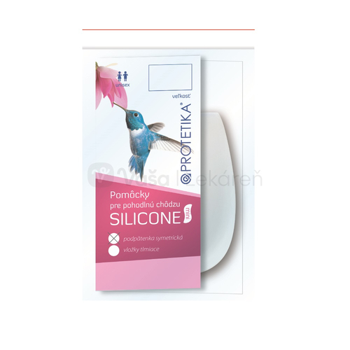 Protetika Silikónová podpätenka tvarovaná, veľ. M (39 - 42)