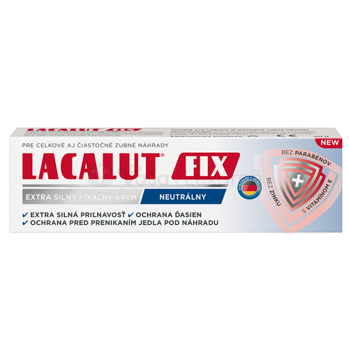 Lacalut Fix Extra Silný fixačný krém na zubnú protézu