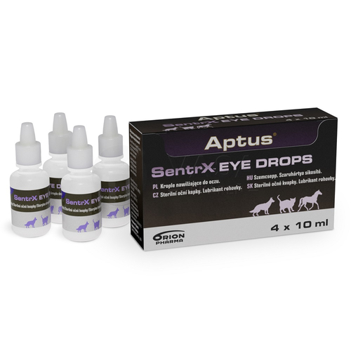 Aptus SentrX Eye Drops Umelé slzy pre psy, mačky, kone