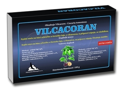Vilcacoran Zmes zeleného a čierneho čaju s vilcacorou