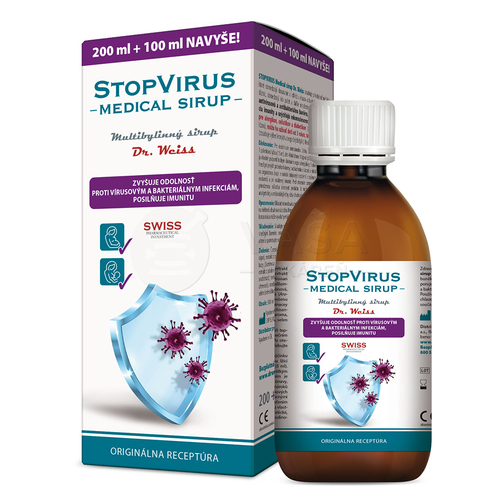Dr. Weiss Stopvirus Medical Multibylinný sirup