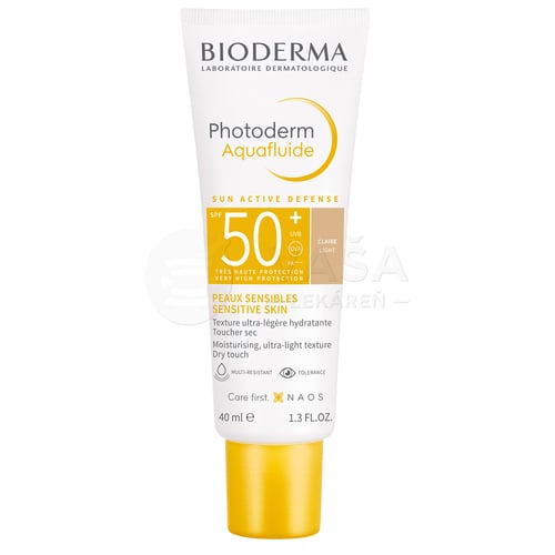 Bioderma Photoderm Aquafluide svetlý krém na opaľovanie SPF50+