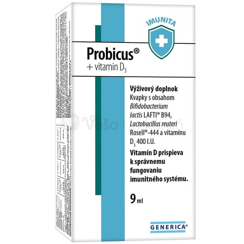 GENERICA Probicus + vitamin D3