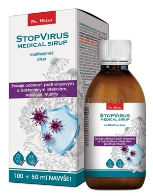 Dr. Weiss Stopvirus Medical Multibylinný sirup