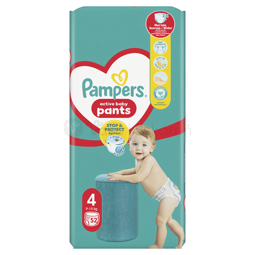 Pampers Active Baby Pants 4 Detské plienkové nohavičky (9 - 15 kg)