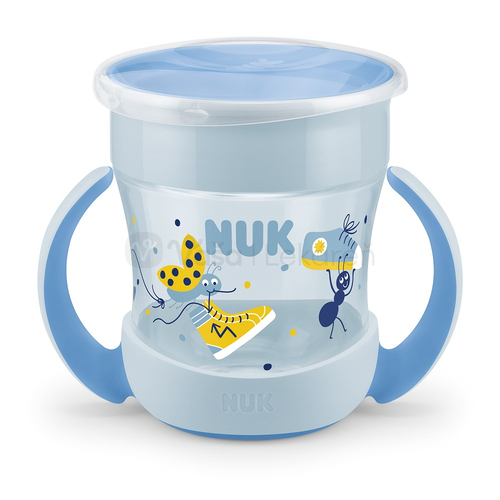 NUK Mini Magic Cup Hrnček s viečkom, 160 ml, rôzne vzory
