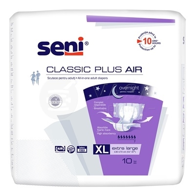 Seni Classic Plus Air Extra Large Plienkové nohavičky zalepovacie