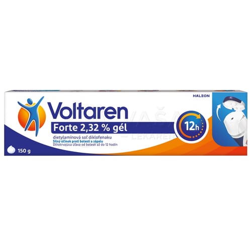 Voltaren Forte 2,32% Gél na bolesť chrbta, svalov a kĺbov