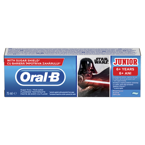 Oral-B Junior Star Wars Detská zubná pasta (od 6 rokov)