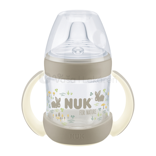 NUK For Nature Sense Dojčenská fľaša na učenie, rôzne vzory
