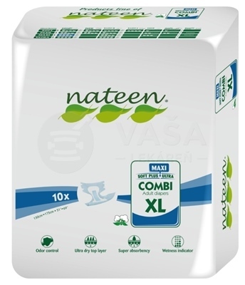 Nateen Combi Maxi XL Plienkové nohavičky zalepovacie