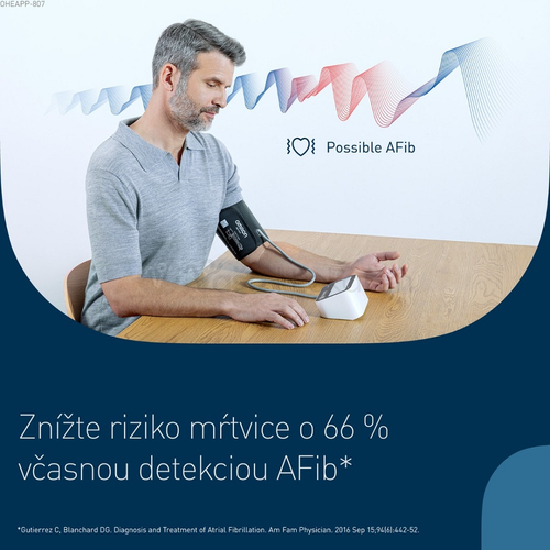 OMRON M4 Connect AFib Digitálny tlakomer na rameno