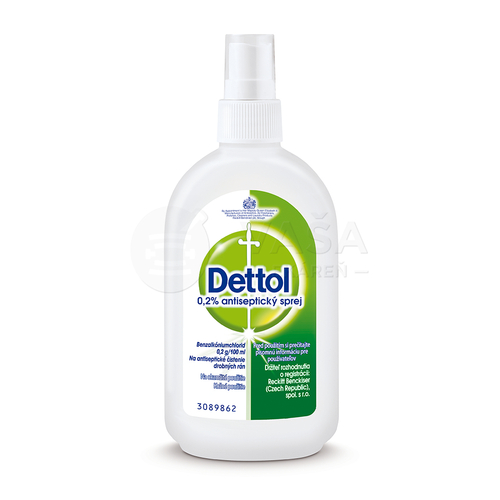 Dettol 0,2% antiseptický sprej