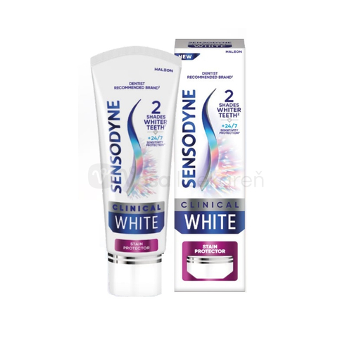Sensodyne Clinical White Stain Protector Zubná pasta