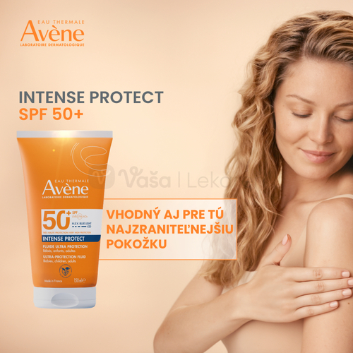 Avene Intense Protect Ultra Fluid na opaľovanie SPF50+