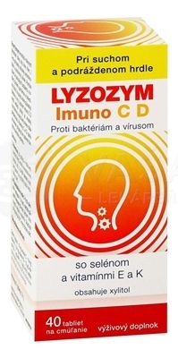 Lyzozym Imuno C D so selénom a vitamínmi E a K