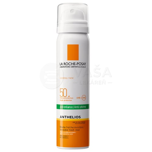 La Roche-Posay Anthelios Face Mist Sprej na tvár proti lesku pleti SPF50