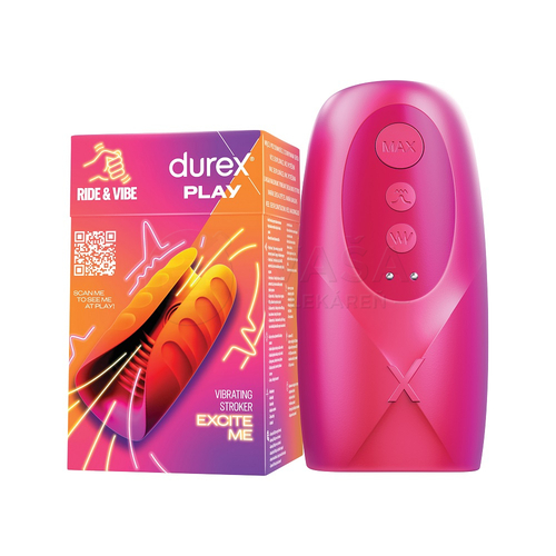 DUREX Play Ride &amp; Vibe Vibračný masturbátor