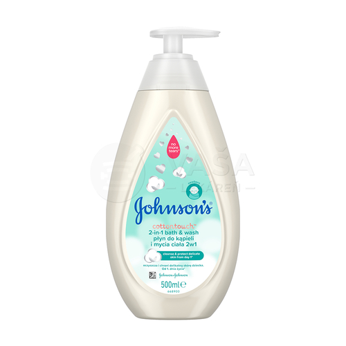 Johnson&#039;s Cottontouch Detský kúpeľ a umývací gél 2v1