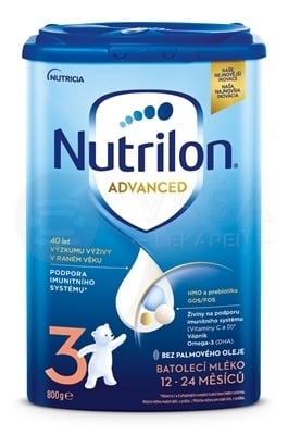 Nutrilon Advanced 3 Batoľacia mliečna výživa (od ukončeného 12. mesiaca)