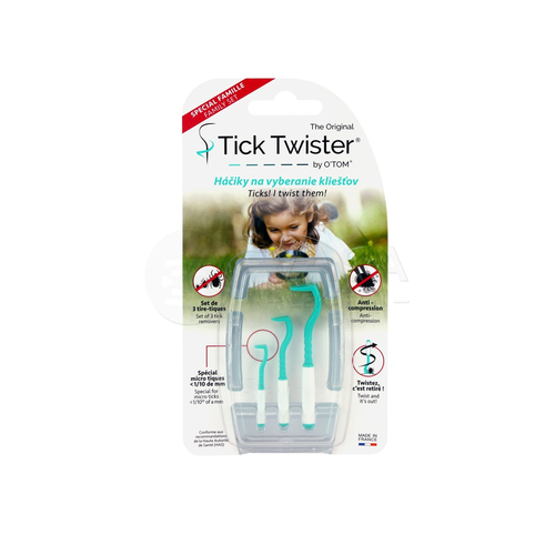 Tick Twister Háčiky na vyberanie kliešťov (rôzne veľkosti)
