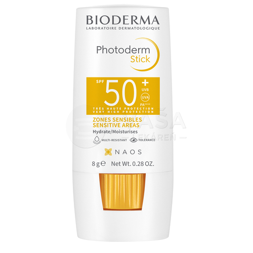 Bioderma Photoderm Stick tyčinka na opaľovanie na citlivú pokožku a pery SPF50+