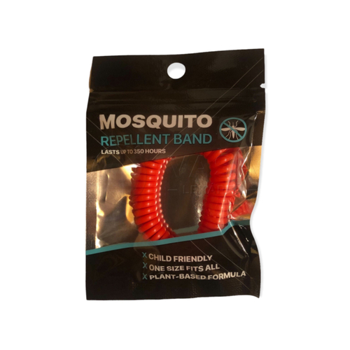 Mosquito Náramok proti komárom s ochranou 360 hodín (červený)
