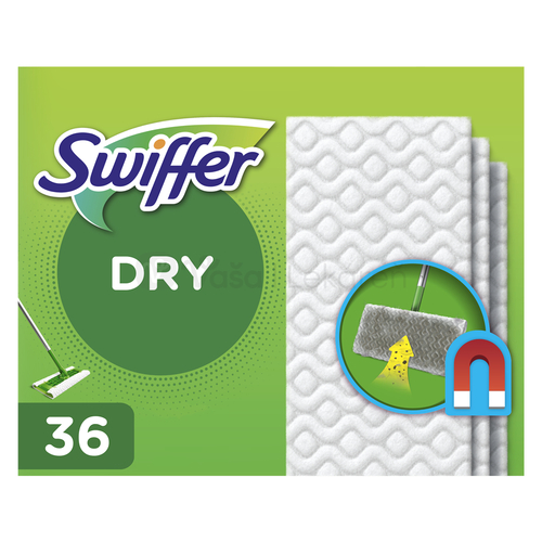 Swiffer Dry Náhradné suché handričky na mop