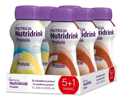 Nutridrink Protein (Výhodné balenie 5+1)