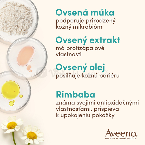 Aveeno Calm+ Restore Pleťové sérum s Trojitým ovseným komplexom