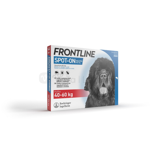 FRONTLINE Spot-On pre psy XL (40-60 kg)