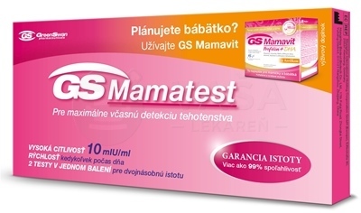 GS Mamatest Tehotenský test (prúžkový)