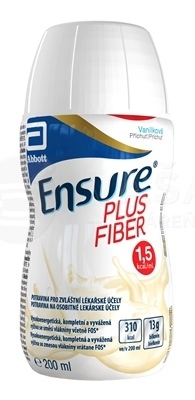 Ensure Plus Fiber Vanilková príchuť