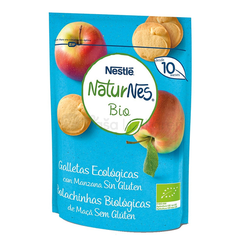 Nestlé NaturNes BIO Jablkové bezgluténové sušienky (od ukončeného 10. mesiaca)