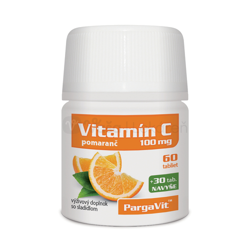 Pargavit Vitamin c Pomaranc 90tbl 100mg xxx