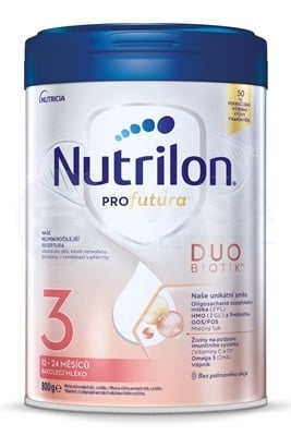 Nutrilon 3 Profutura Duobiotik Batoľacia mliečna výživa (od ukončeného 12. mesiaca)