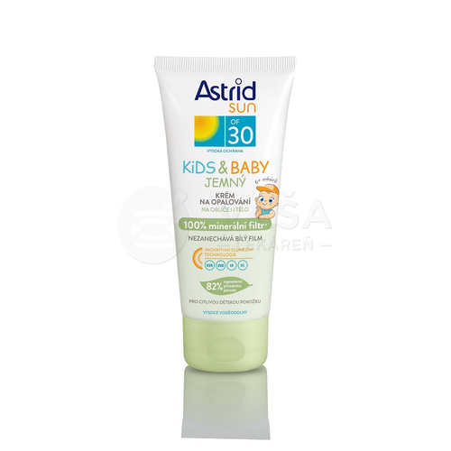 Astrid Sun jemný detský krém na opaľovanie SPF30