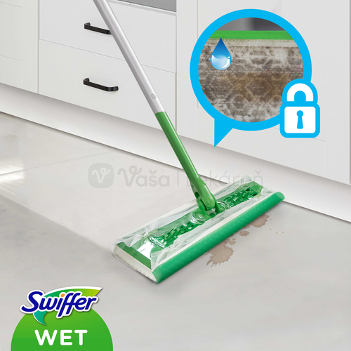 Swiffer Wet Náhradné vlhčené utierky na mop Citrus Fresh