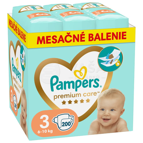 Pampers Premium Care 3 Detské plienky (6-10 kg)