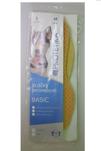 Protetika Basic Ortopedické vložky pre priečne ploché nohy, multiform, veľ. 35
