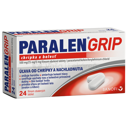 Paralen Grip Chrípka a bolesť