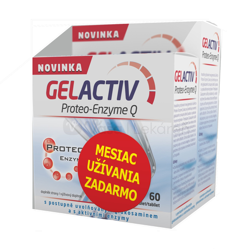 Gelactiv Proteo-enzyme q 60+60tbl xxx