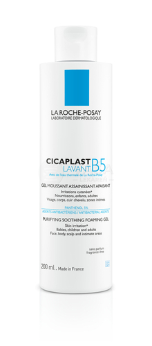 La Roche-Posay Cicaplast Lavant B5 Penivý gél