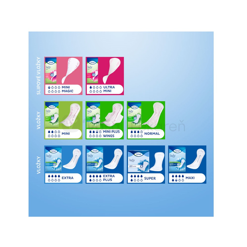 Tena Lady Protect+ Maxi Inkontinenčné vložky